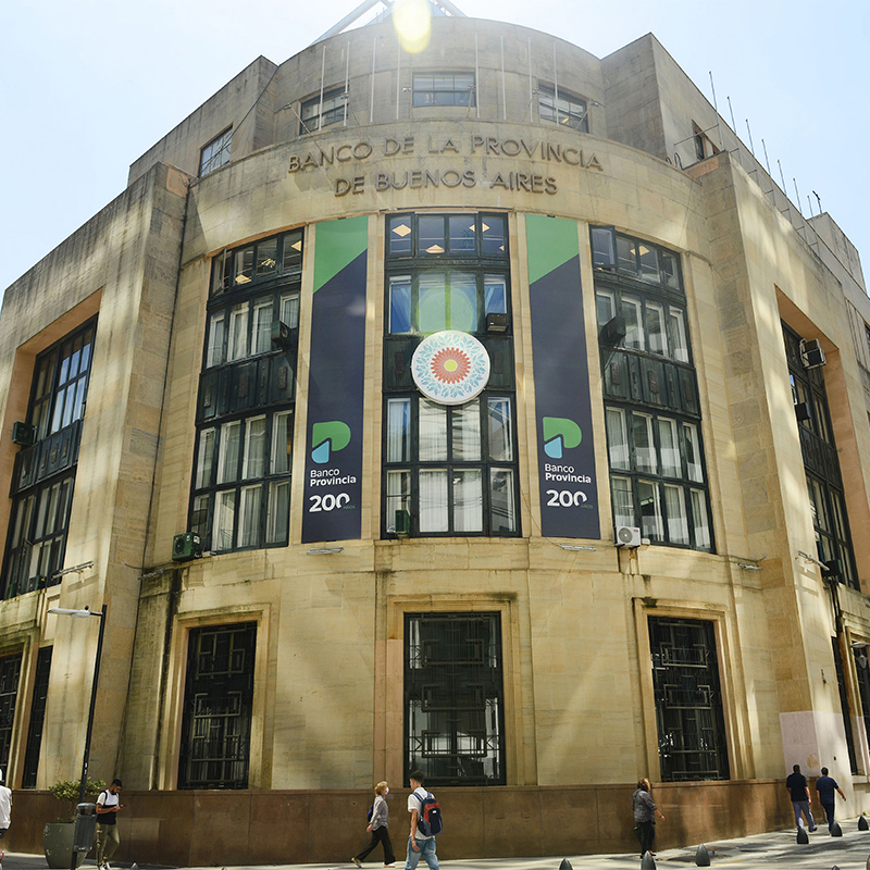 Fachada Banco Provincia